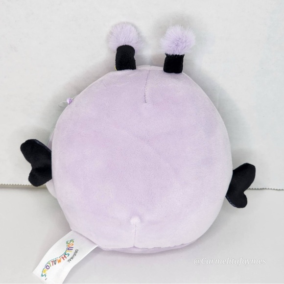 BIBIANA 🦋 Light Purple Monarch Butterfly Original Squishmallows By Kellytoy NWT - Picture 3 of 9